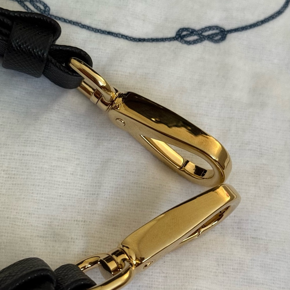 Prada Re Nylon Black Quilted Bucket Bag with Strap - Picture 2 of 13